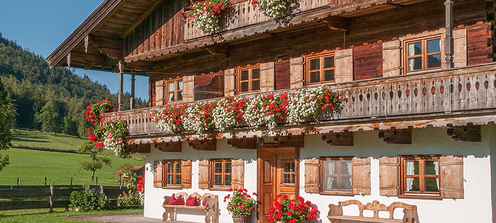 Der Festlhof am Fusse des Wallbergs in Rottach-Egern am Tegernsee