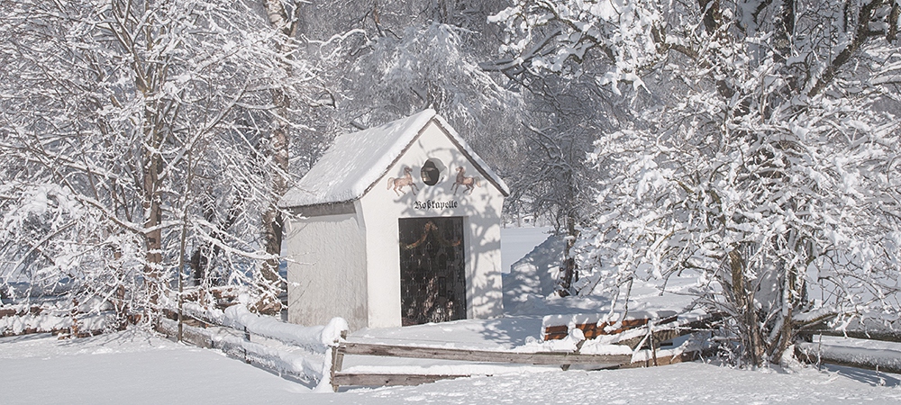 Winter Märchenland rund um den Festlhof in Rottach-Egern am Tegernsee