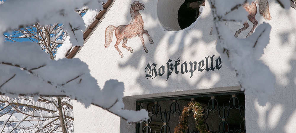 Winter Märchenland rund um den Festlhof in Rottach-Egern am Tegernsee