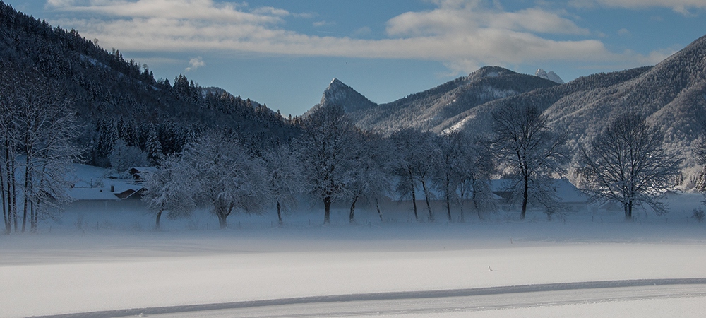 Winter Märchenland rund um den Festlhof in Rottach-Egern am Tegernsee