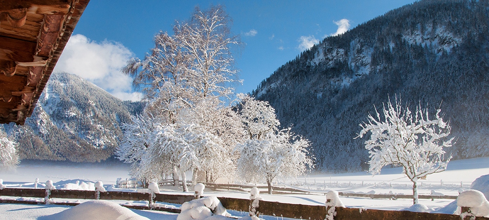 Winter Märchenland rund um den Festlhof in Rottach-Egern am Tegernsee