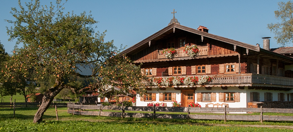 Panorama Aussicht Ferienwohnungen Festlhof in Rottach-Egern am Tegernsee