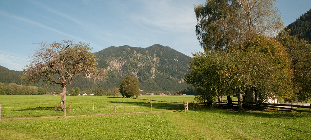 Panorama Aussicht Ferienwohnungen Festlhof in Rottach-Egern am Tegernsee